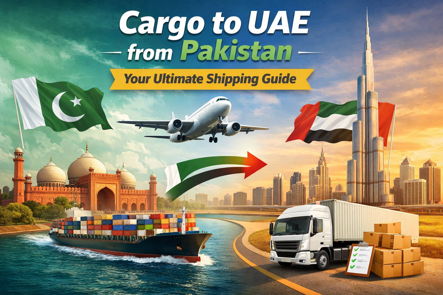 Cargo to UAE from Pakistan: Your Ultimate Shipping Guide
