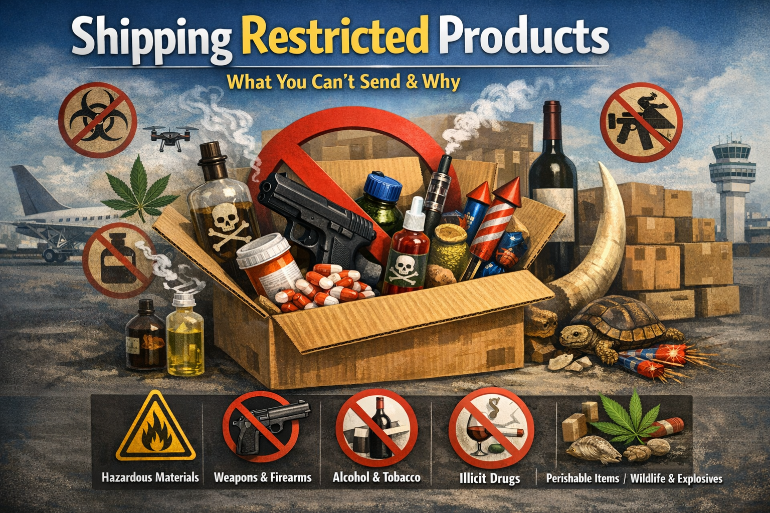 Shipping Restricted Products: What You Can’t Send & Why