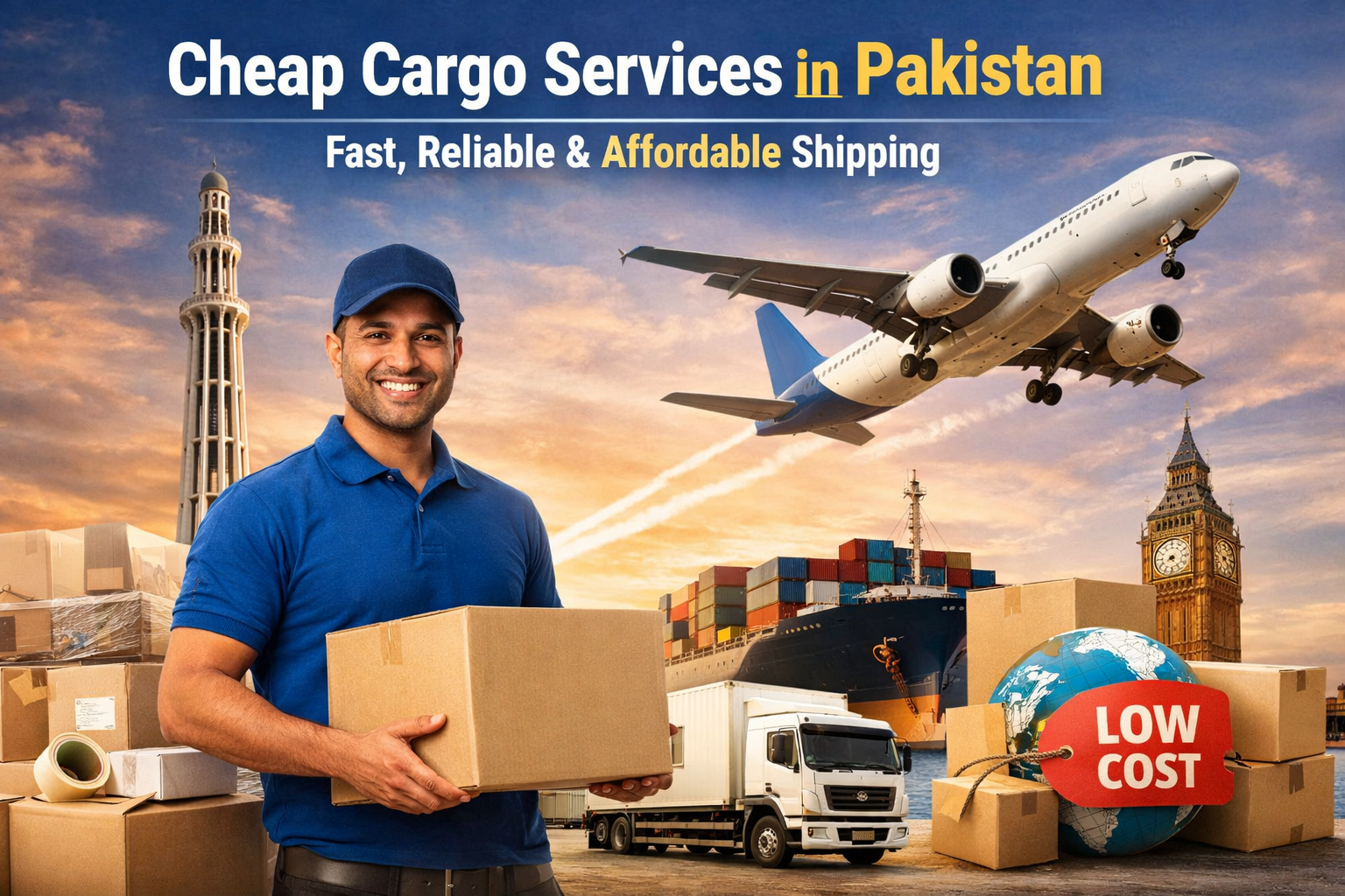 Cheap Cargo Services in Pakistan – Fast, Reliable & Affordable Shipping