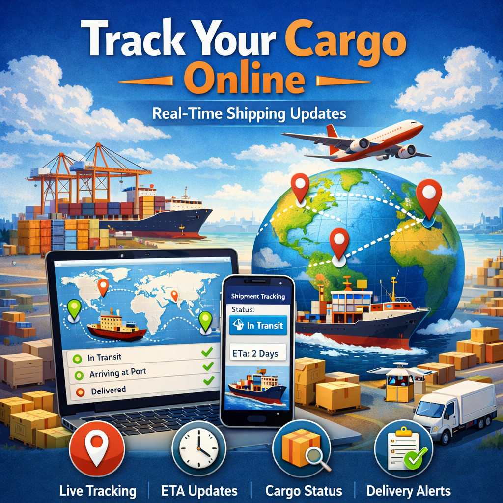 image for Track Your Cargo Online – Real-Time Shipping Updates