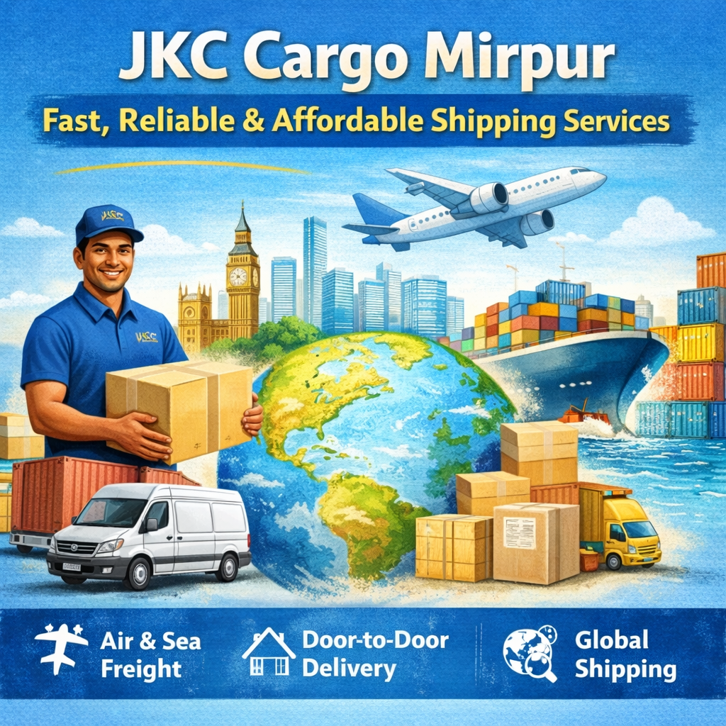 JKC Cargo Mirpur – Fast, Reliable & Affordable Shipping Services