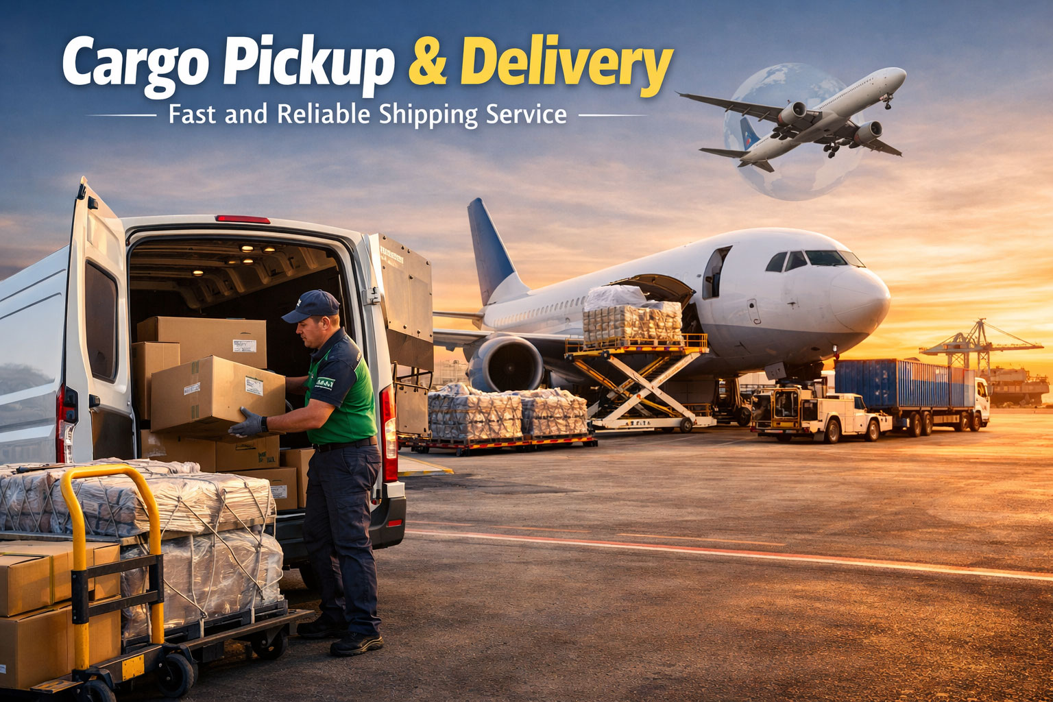 Cargo Pickup & Delivery – Fast and Reliable Shipping Service