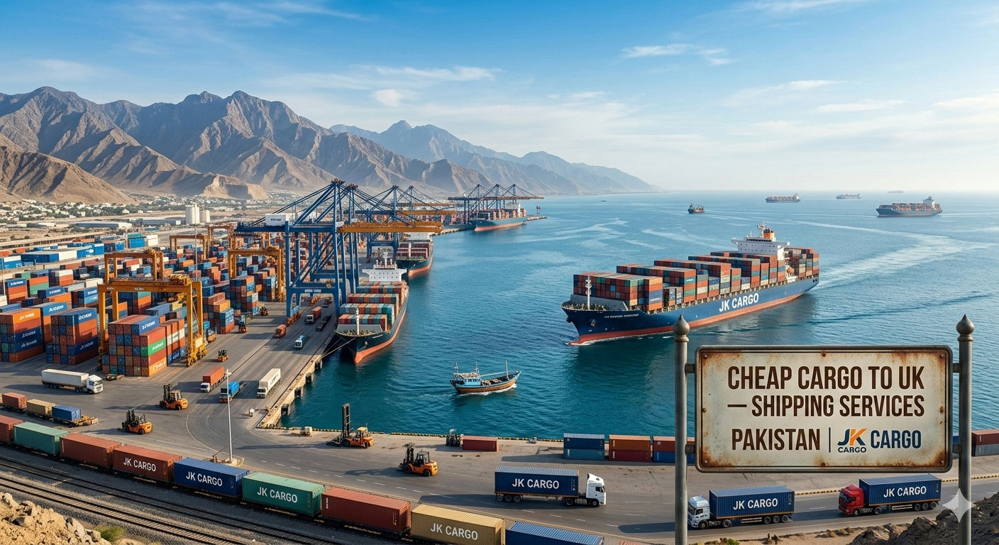 Cheap Cargo to UK – Shipping Services Pakistan | JK Cargo