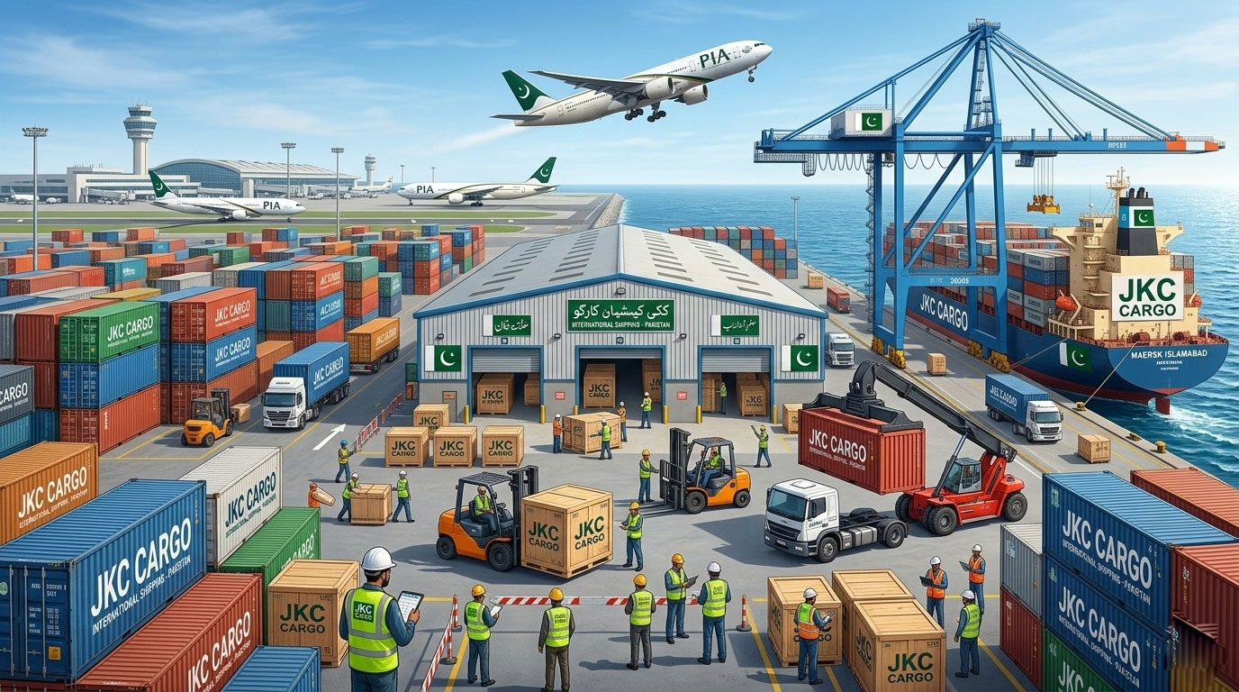 Overseas Shipping from Pakistan – Fast & Reliable | JKC Cargo