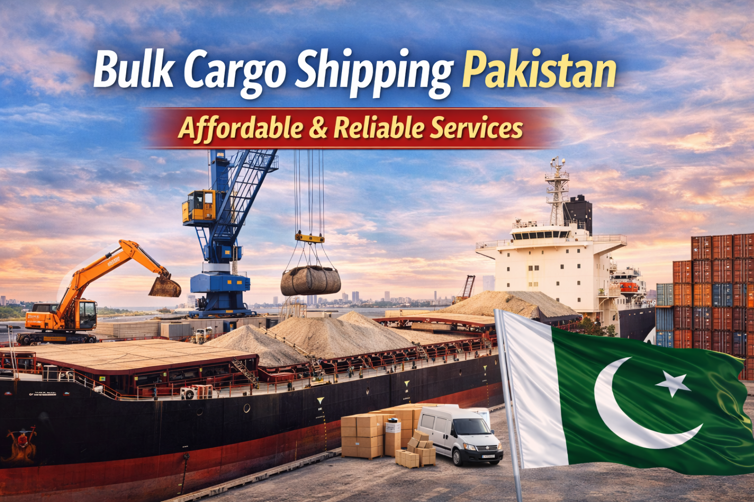 Bulk Cargo Shipping Pakistan | Affordable & Reliable Services