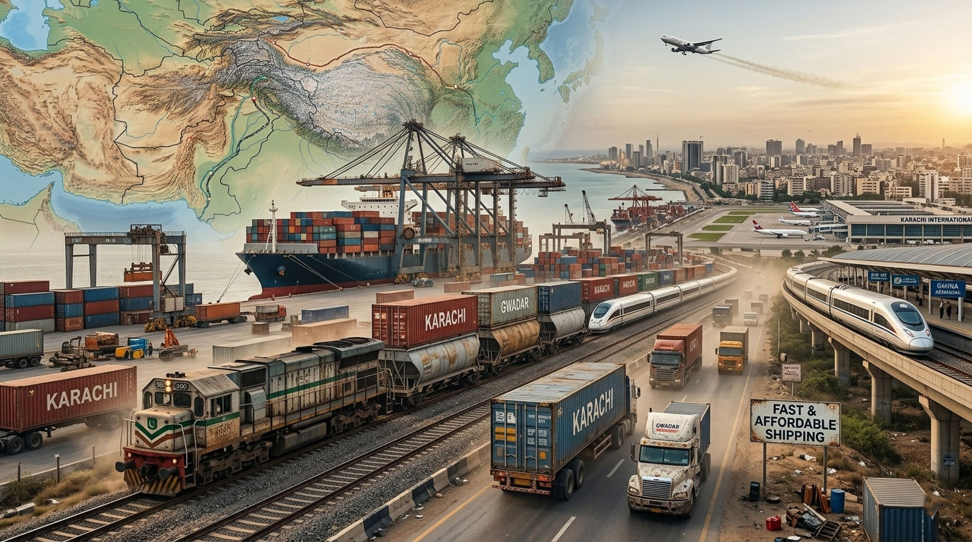 Cargo Pakistan to China | Fast & Affordable Shipping