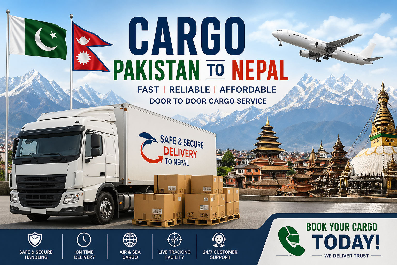 Cargo Pakistan to Nepal