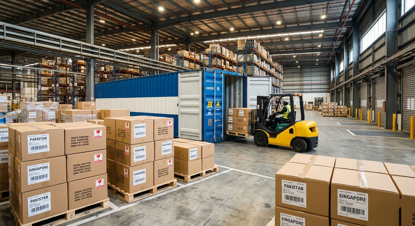 Cargo Pakistan to Singapore | Fast & Affordable Shipping