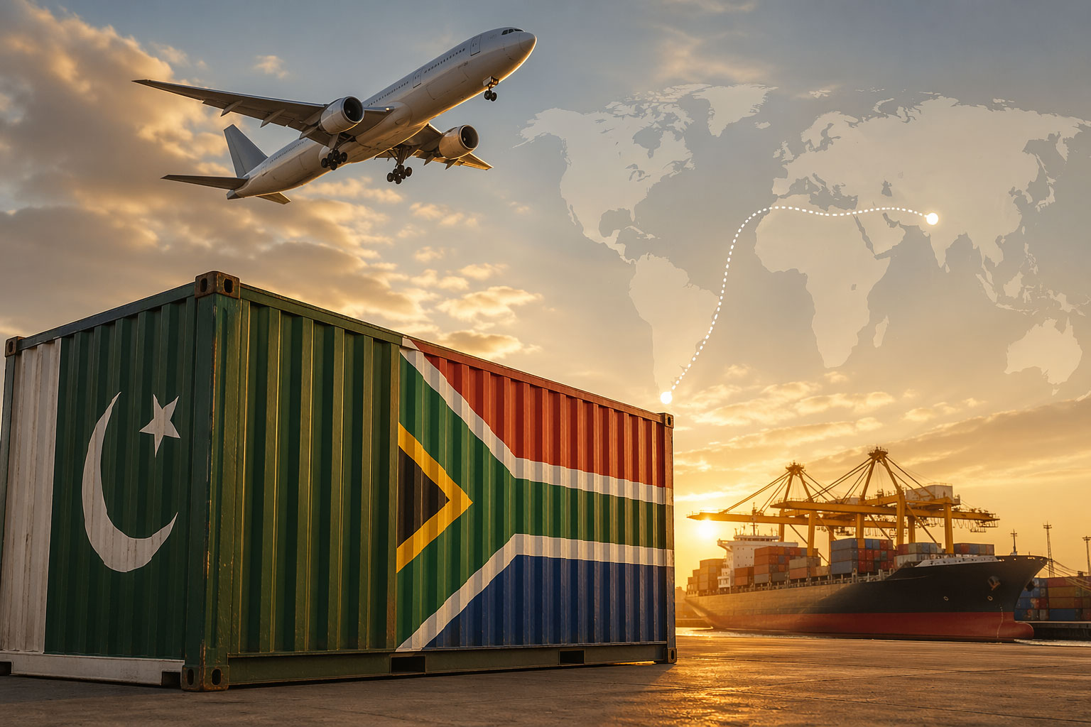 Cargo Pakistan to South Africa | Fast & Affordable Shipping
