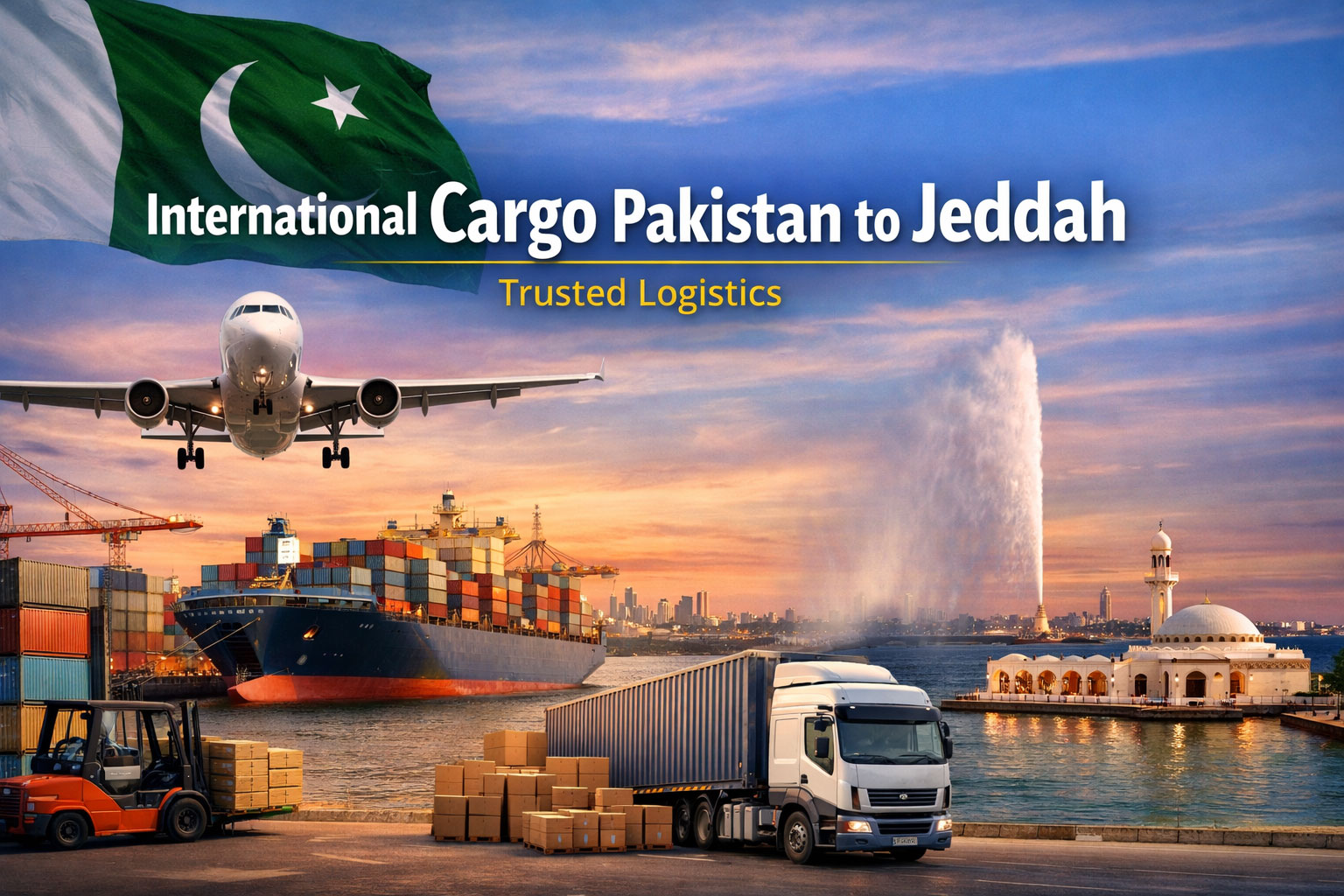 International Cargo Pakistan to Jeddah – Trusted Logistics