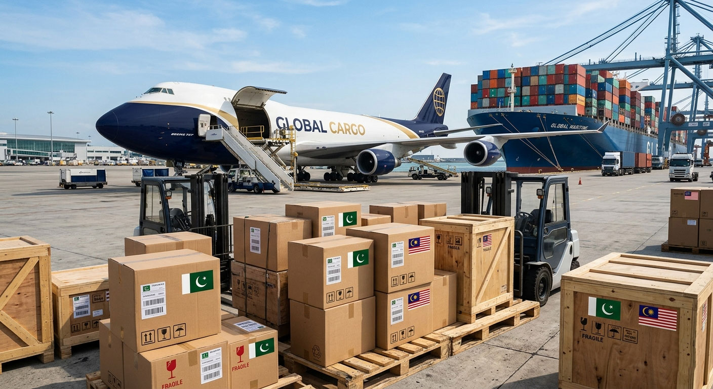 Cargo Pakistan to Malaysia | Fast & Affordable Shipping