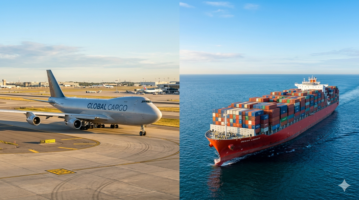 Air Cargo vs Sea Cargo