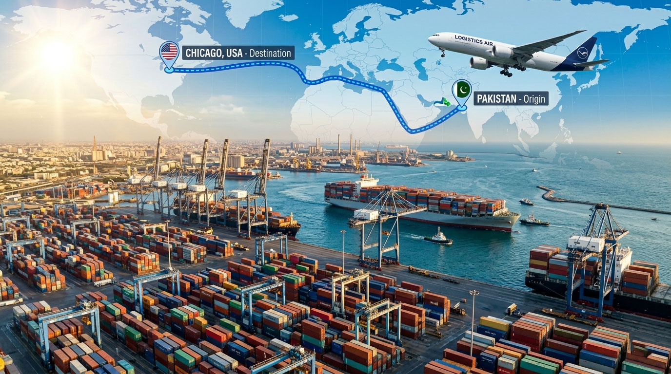 Cargo Pakistan To Chicago