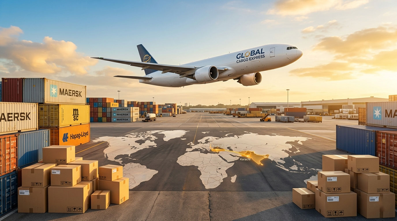 Cargo Pakistan to Bursa | Fast & Reliable Shipping Services