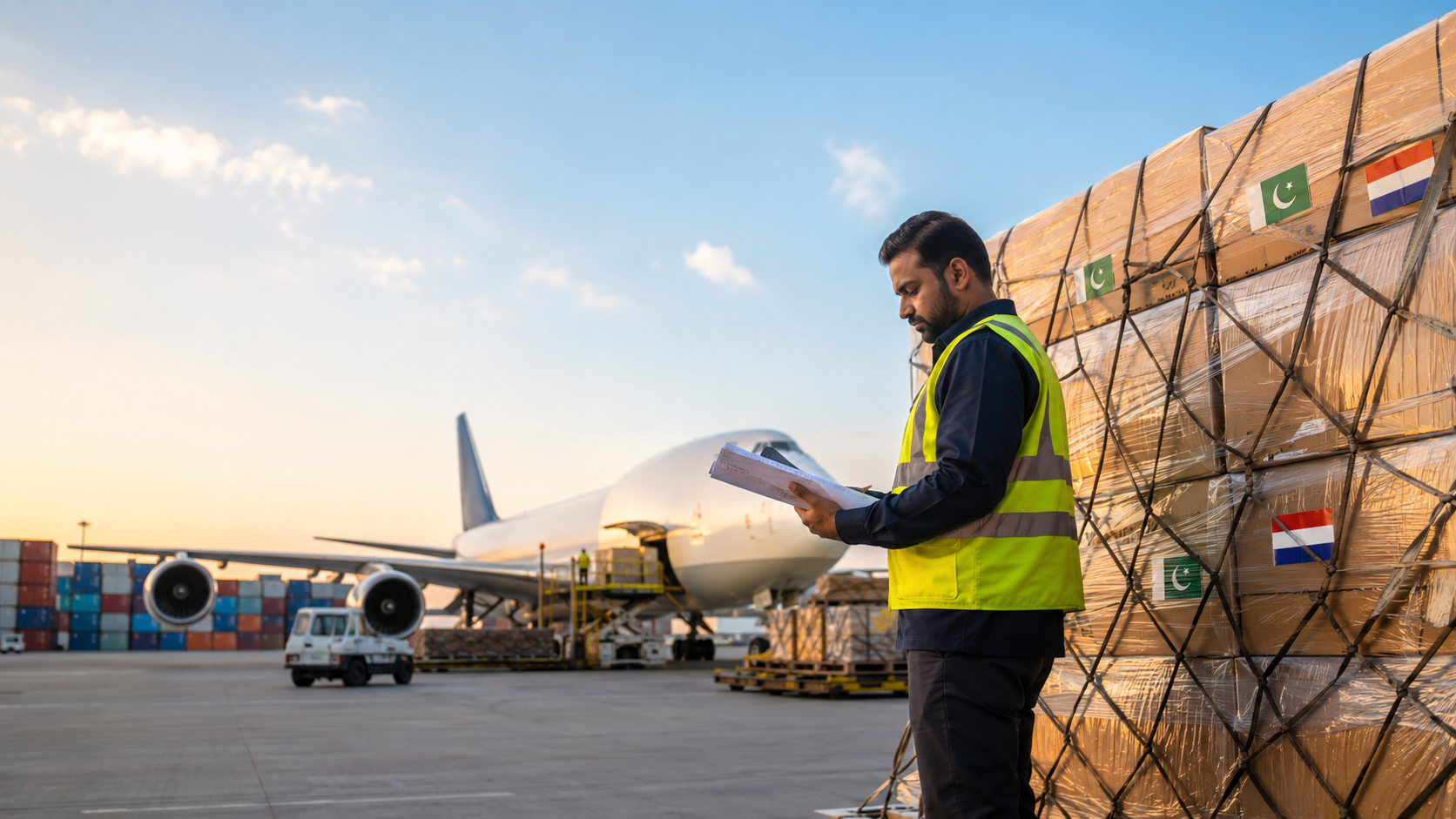 Cargo Pakistan to Netherlands