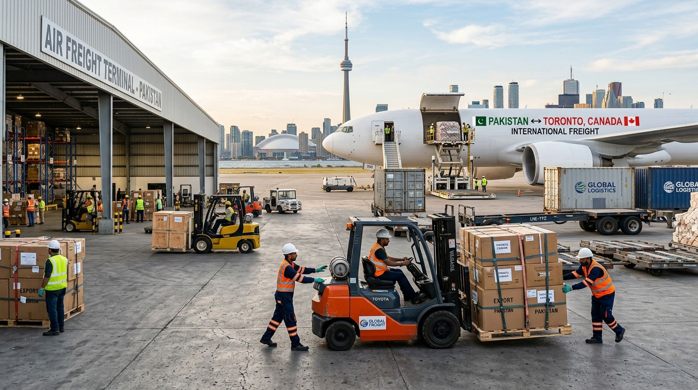 Cargo Pakistan to Toronto