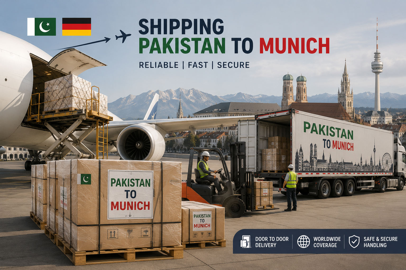 Shipping Pakistan to Munich