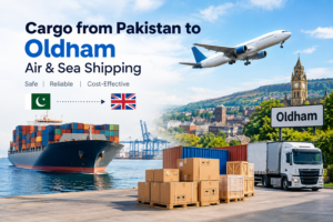 Cargo from Pakistan to Oldham | Air & Sea Shipping