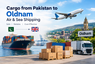 cargo from Pakistan to Oldham