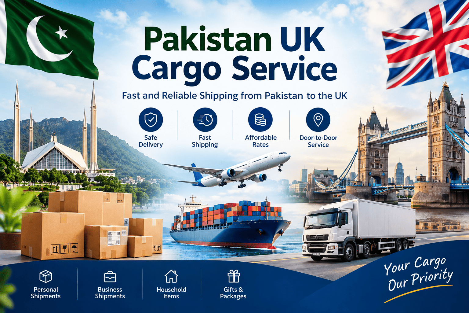 pakistan uk cargo service
